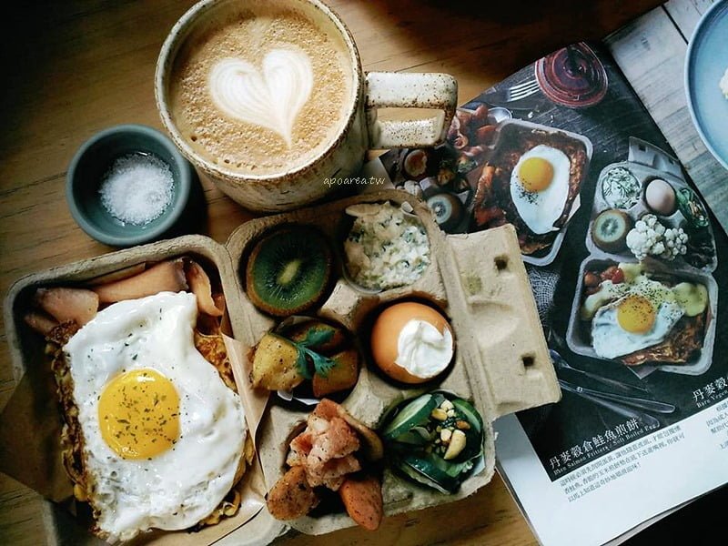 憲賣咖啡＠雞蛋盒早餐 穀倉風格新菜單 味覺視覺新享受