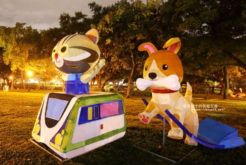 2018中臺灣元宵燈會-喜迎來富就在台中公園.小提燈摸彩與交通資訊看這裡