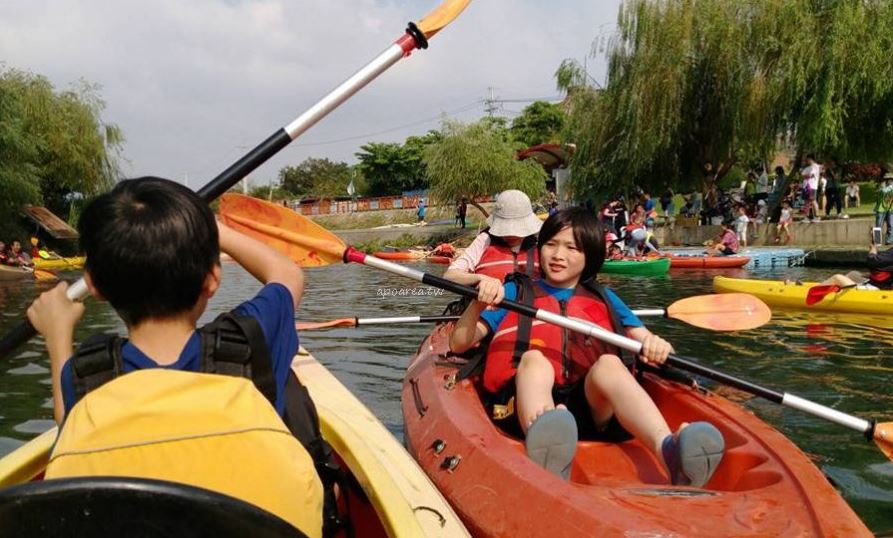 康橋水域輕艇活動 親子同樂水上運動 臺中市輕艇協會