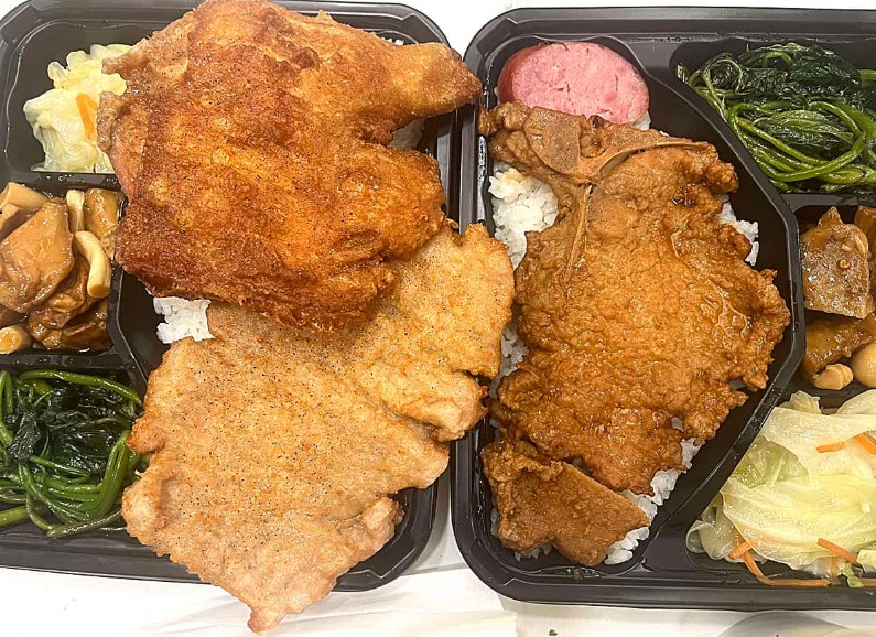 台中雞腿飯
