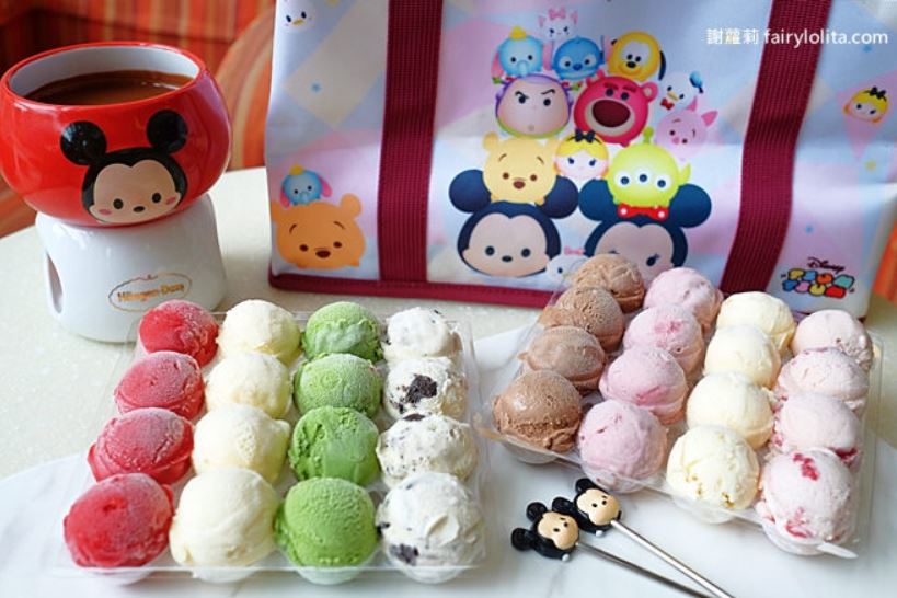 熱血採訪 | 歡慶米奇90歲生日，台中哈根達斯6款外帶冰淇淋巧克力鍋獨家限量