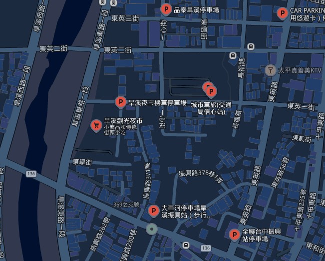 旱溪夜市停車場推薦