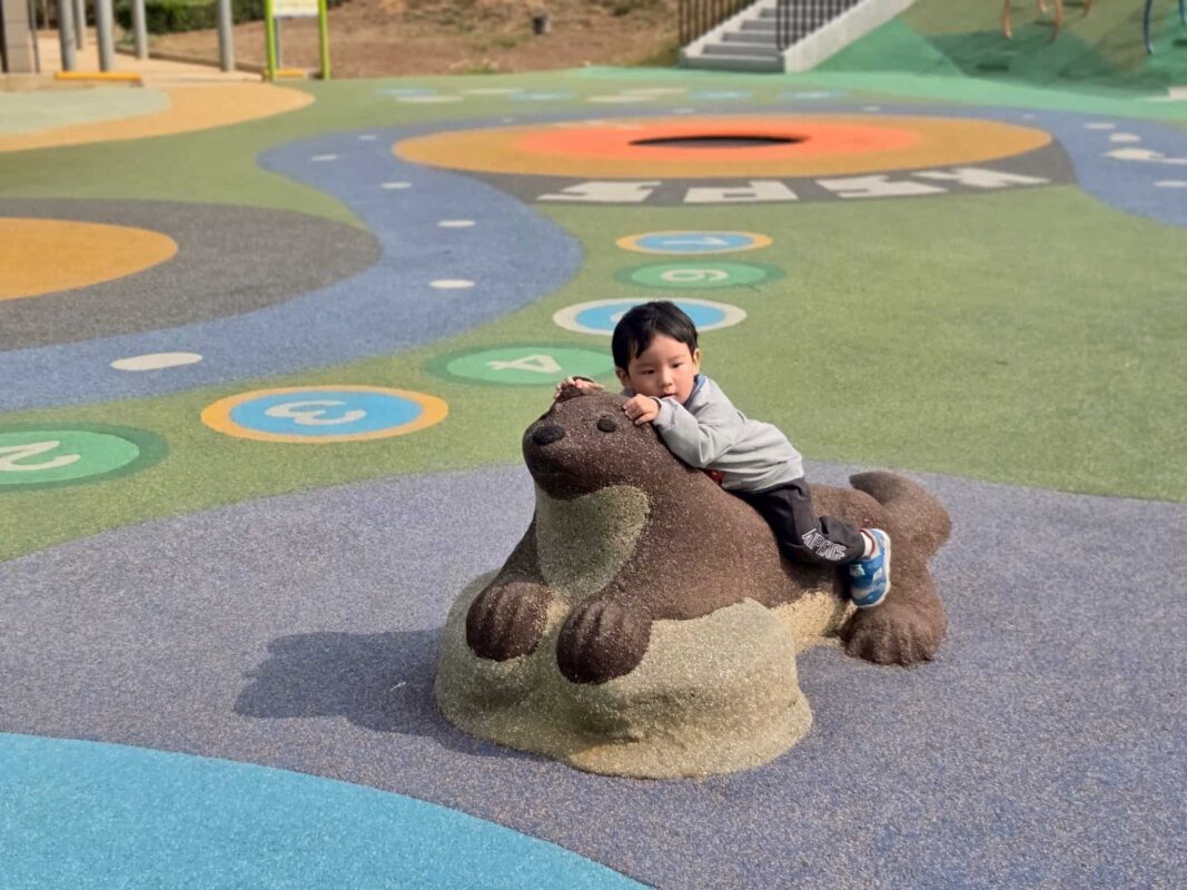 金門親子景點，開瑄國小歡樂谷