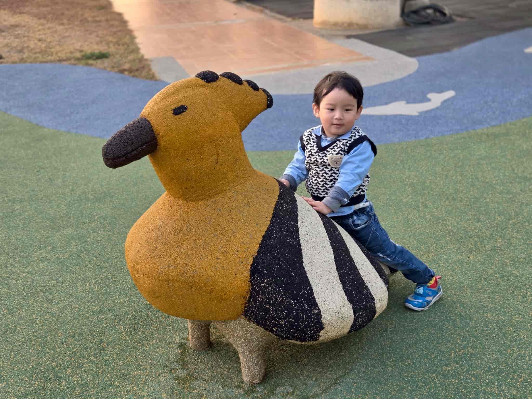 金門親子景點，開瑄國小歡樂谷